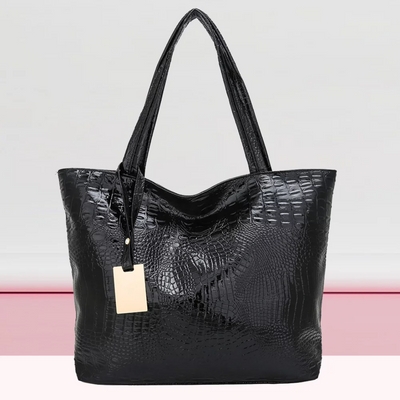 Isabella | Sac spacieux avec imprimé crocodile