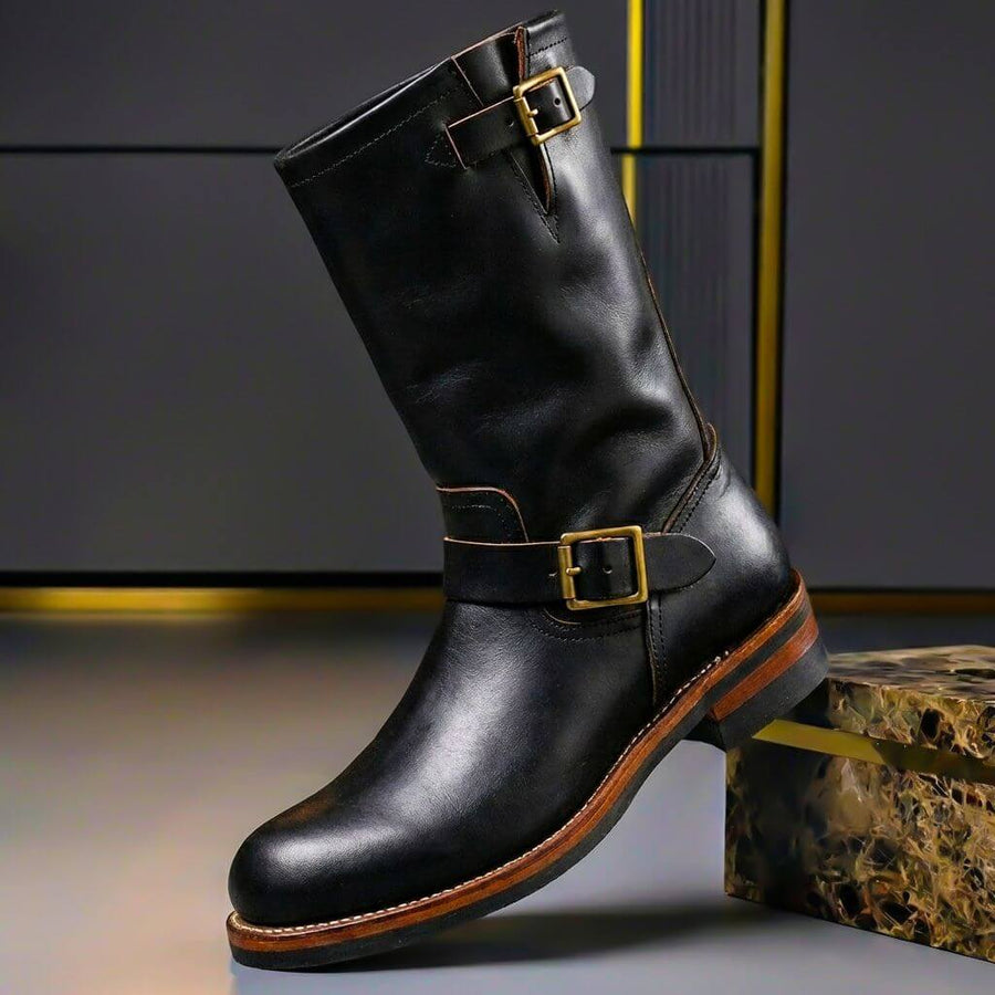 Bottes Rétro à Talon Bloc