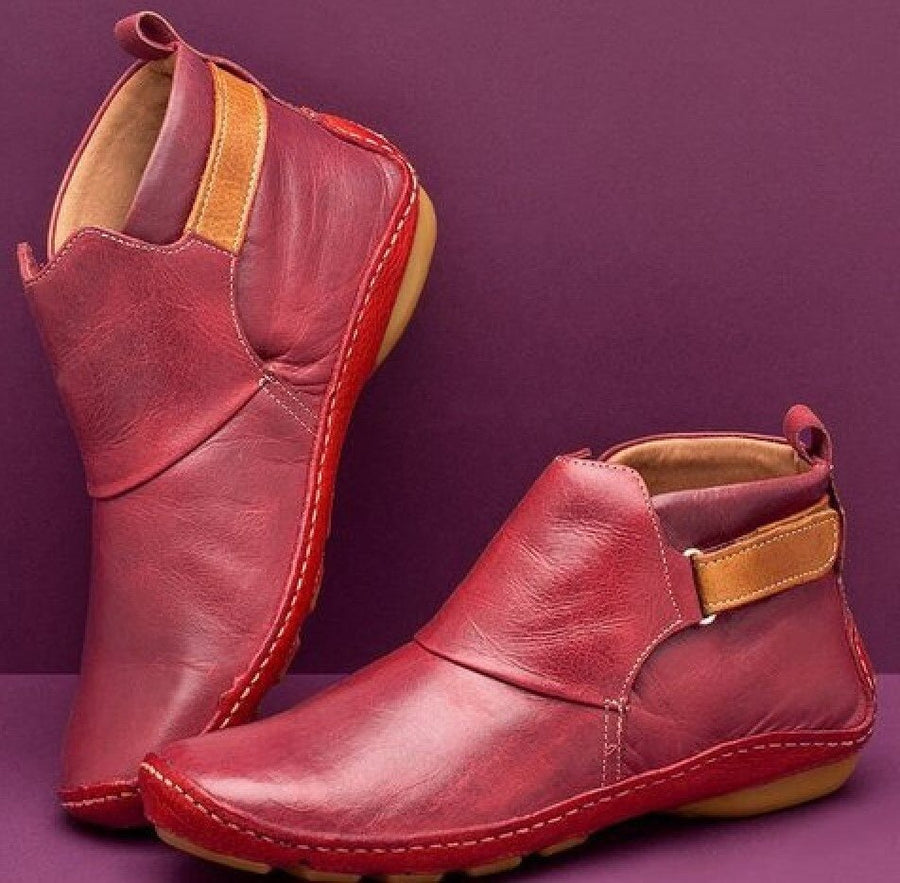Bottines à Fermeture Éclair Latérale