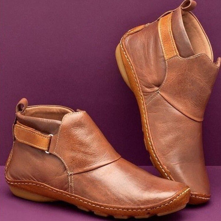 Bottines à Fermeture Éclair Latérale
