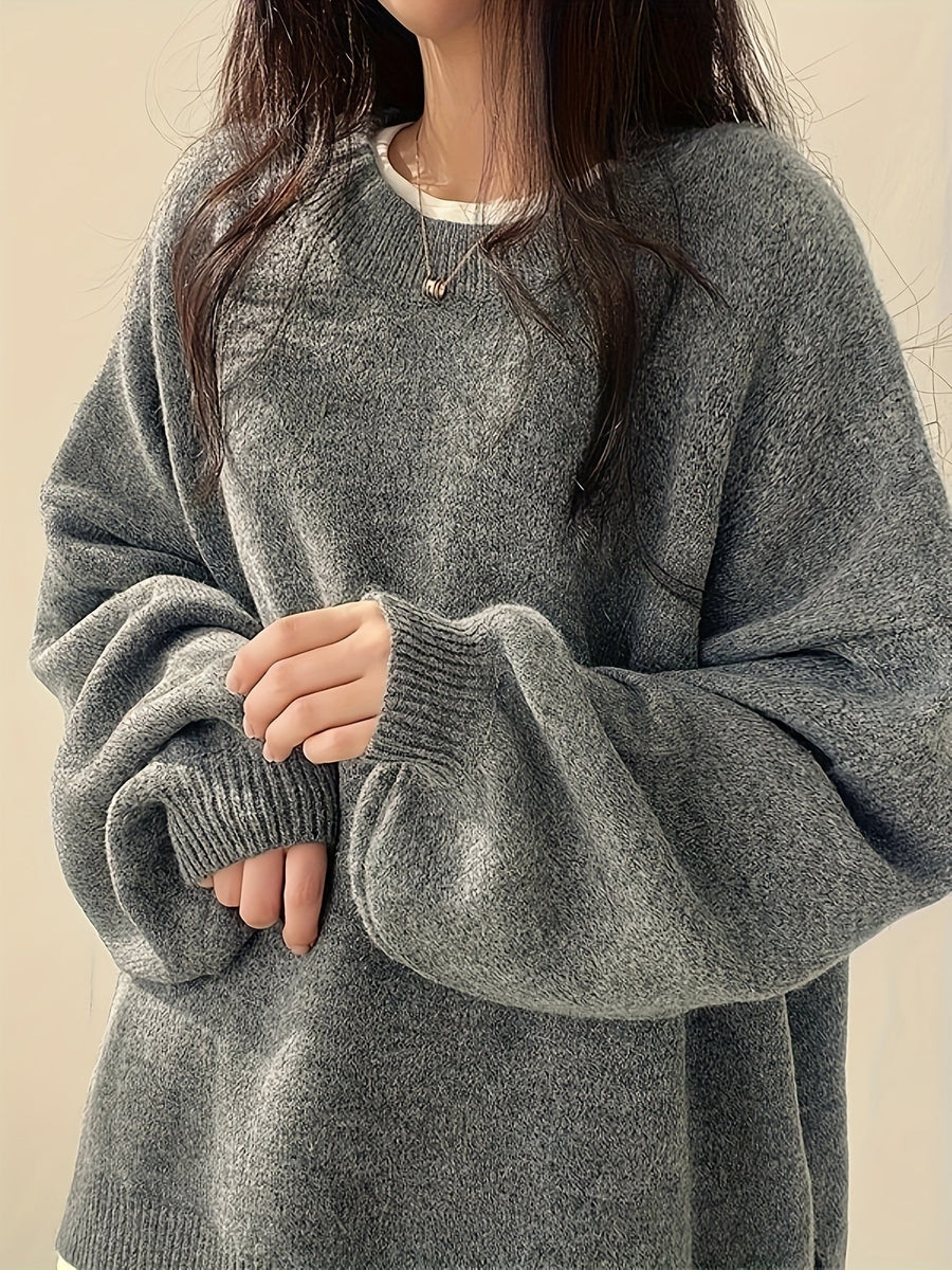 Sweat Oversize à Détails Asymétriques
