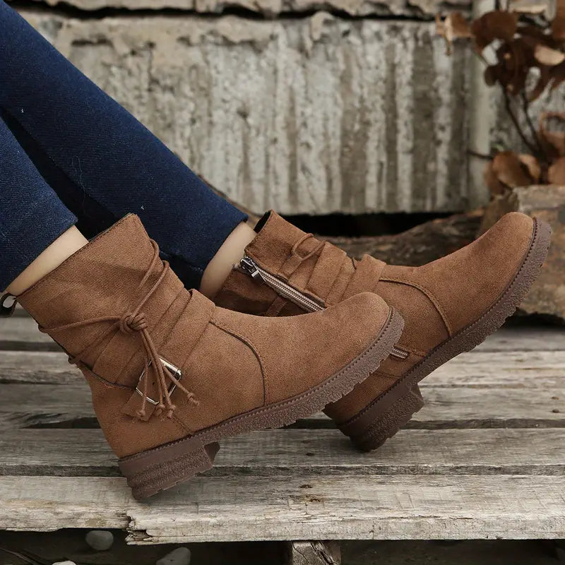 Spna - Bottines à Fermeture Eclair