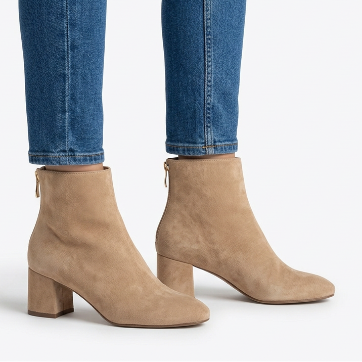 Botins de Tornozelo Conforto Elegante