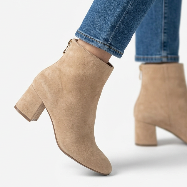 Botins de Tornozelo Conforto Elegante