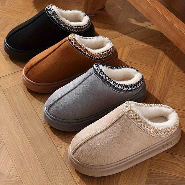 Pantufas Fechadas Aconchegantes com Sola Antiderrapante