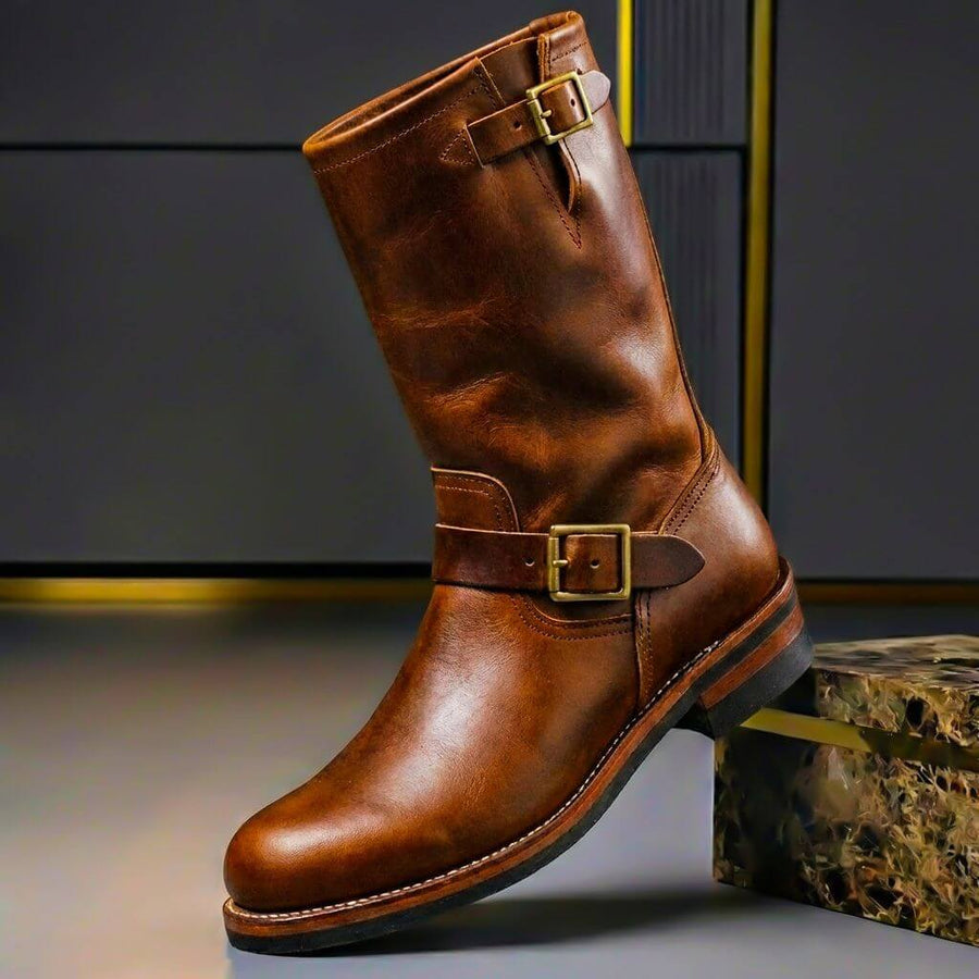 Bottes Rétro à Talon Bloc