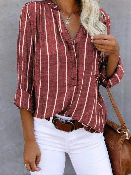 Ariel | Blouse rayée élégante pour femmes