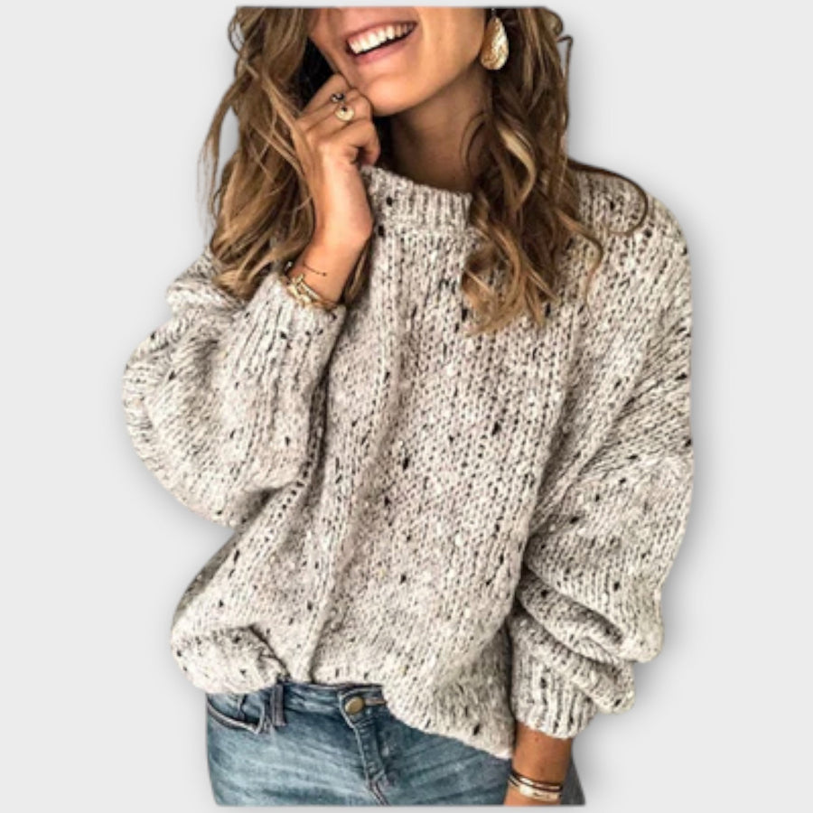 Pull Motif Vintage Coupe Intemporelle