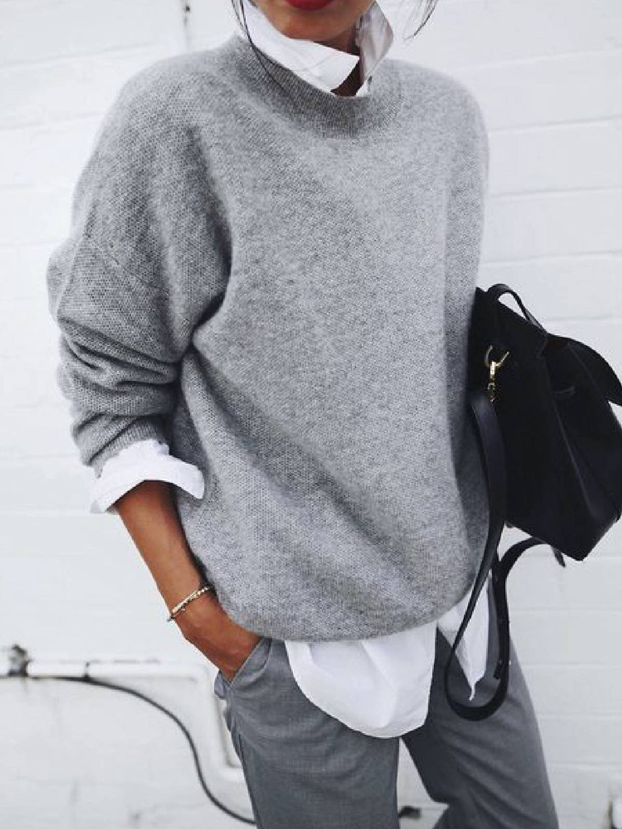 Pull Intemporel Coupe Spacieuse pour Tous les Jours