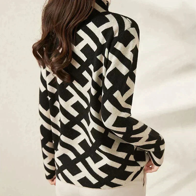 Pull Col Rond Souple et Intemporel