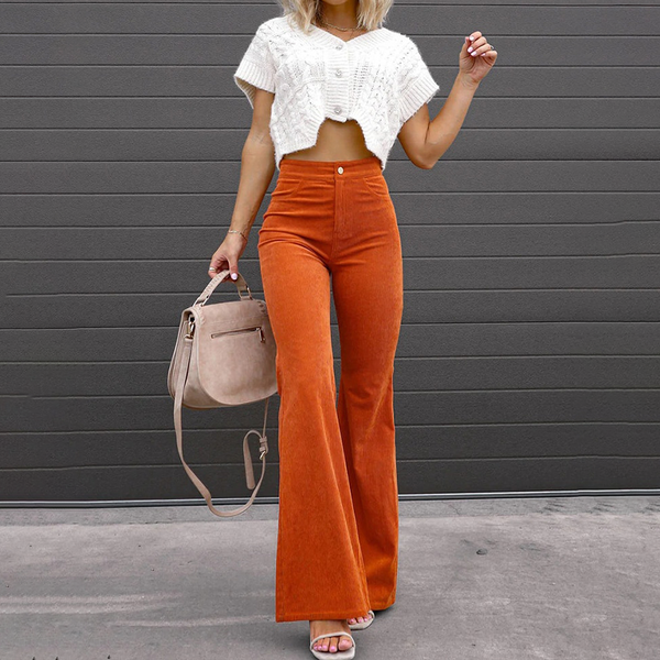 Vogue Style Pantalon évasé