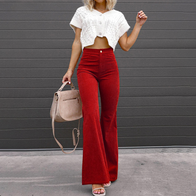 Vogue Style Pantalon évasé