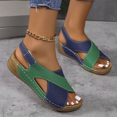 Lucrecia® | Sandales orthopédiques en cuir végétalien