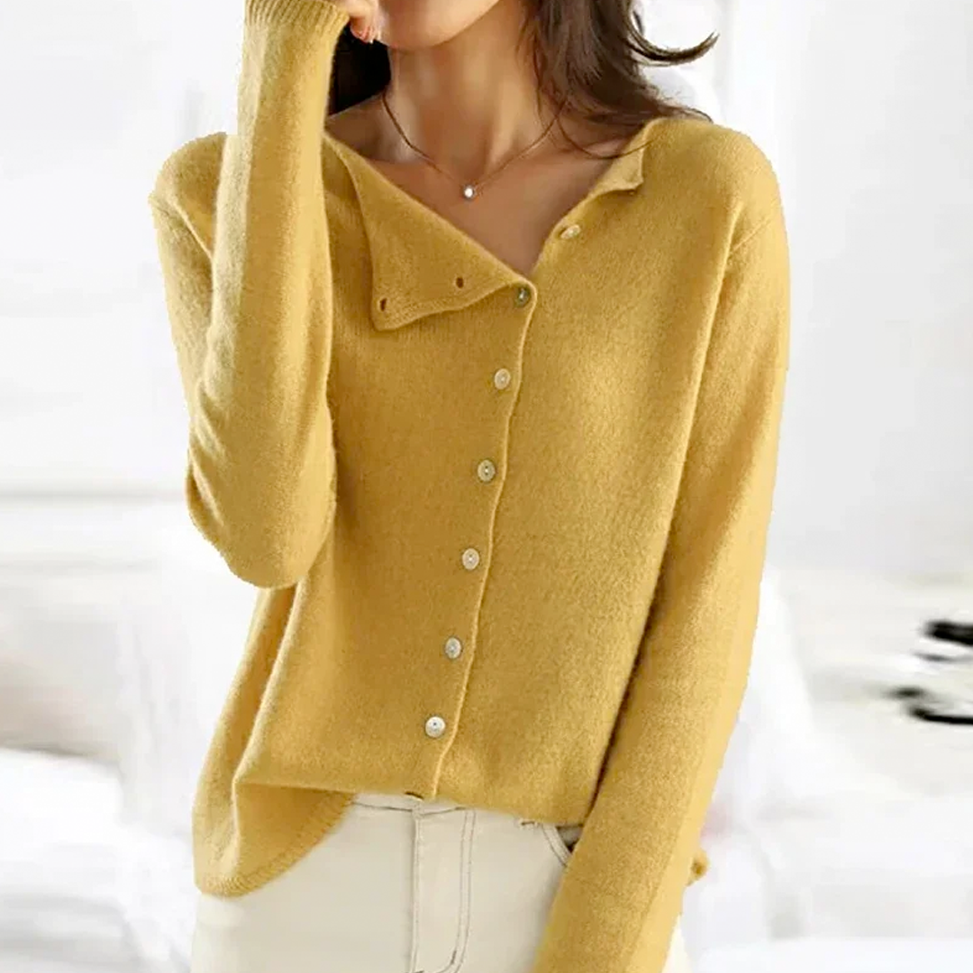 Claire™ | Cardigan classique en maille boutonnée