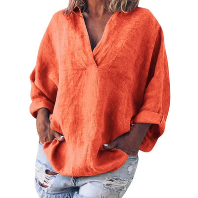 Julia - T-shirt à manches longues au style affirmé