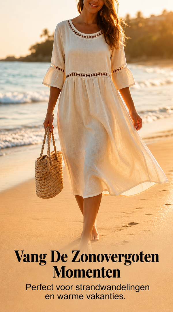 Robe Midi Élégante Affinante - Coupe Fluide et Féminine