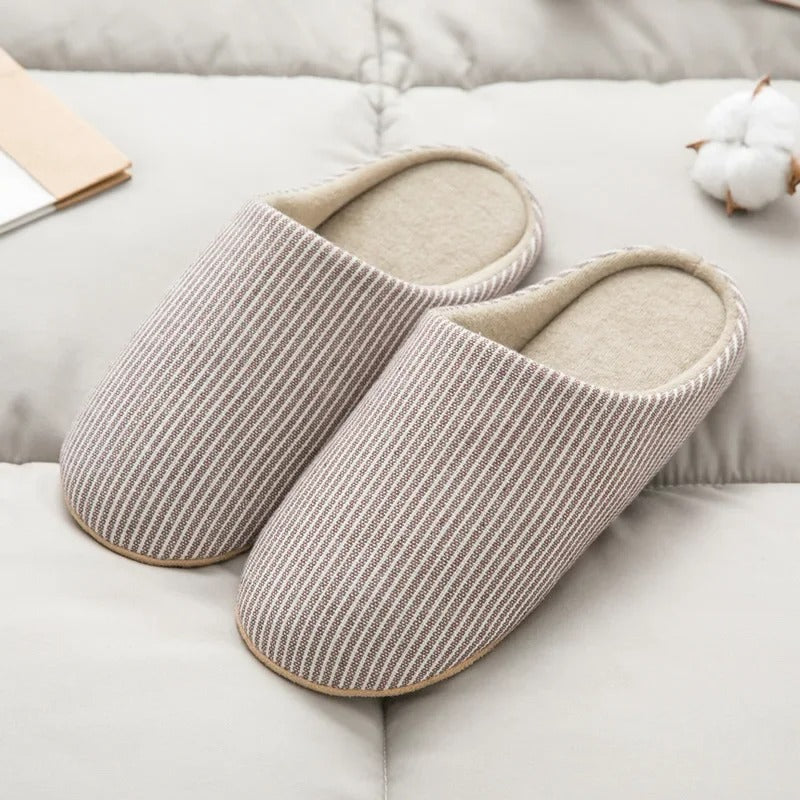 Chaussons Ouverts Douillets d'Intérieur