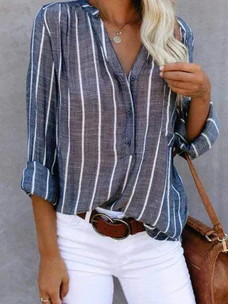 Ariel | Blouse rayée élégante pour femmes