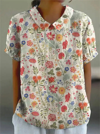 Liv | Chemisier élégant à motif floral pour femmes