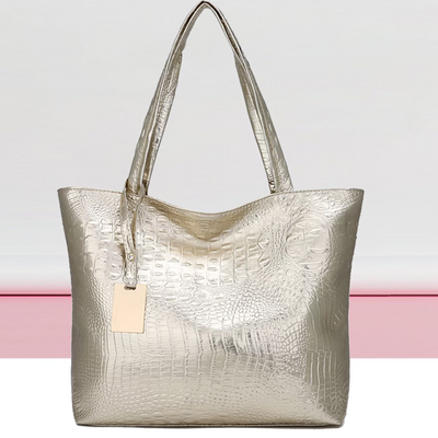 Isabella | Sac spacieux avec imprimé crocodile