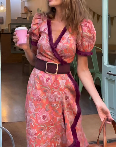 Estelle Robe Maxi Élégante