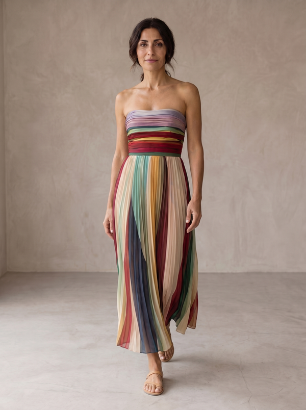 Evelyn | Robe Longue Fluide et Intemporelle