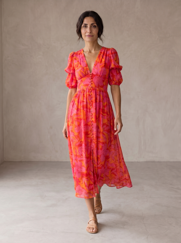Robe Maxi Estivale Tournesol Radieux