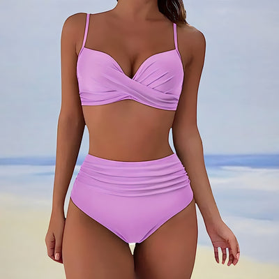 Verna® | Bikini taille haute élégant