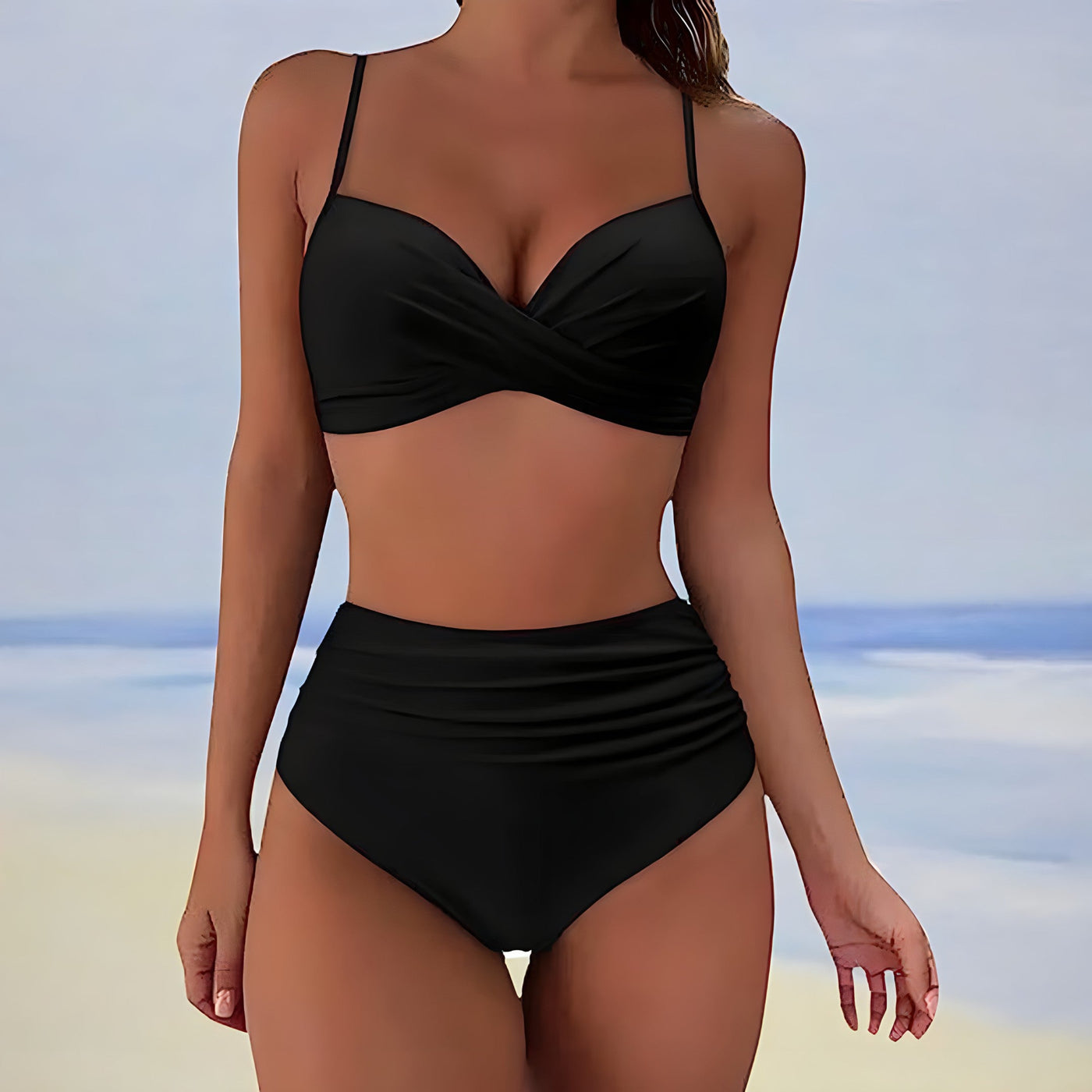 Verna® | Bikini taille haute élégant