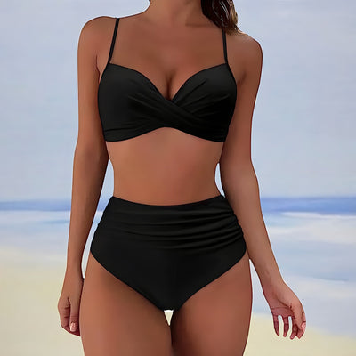 Verna® | Bikini taille haute élégant