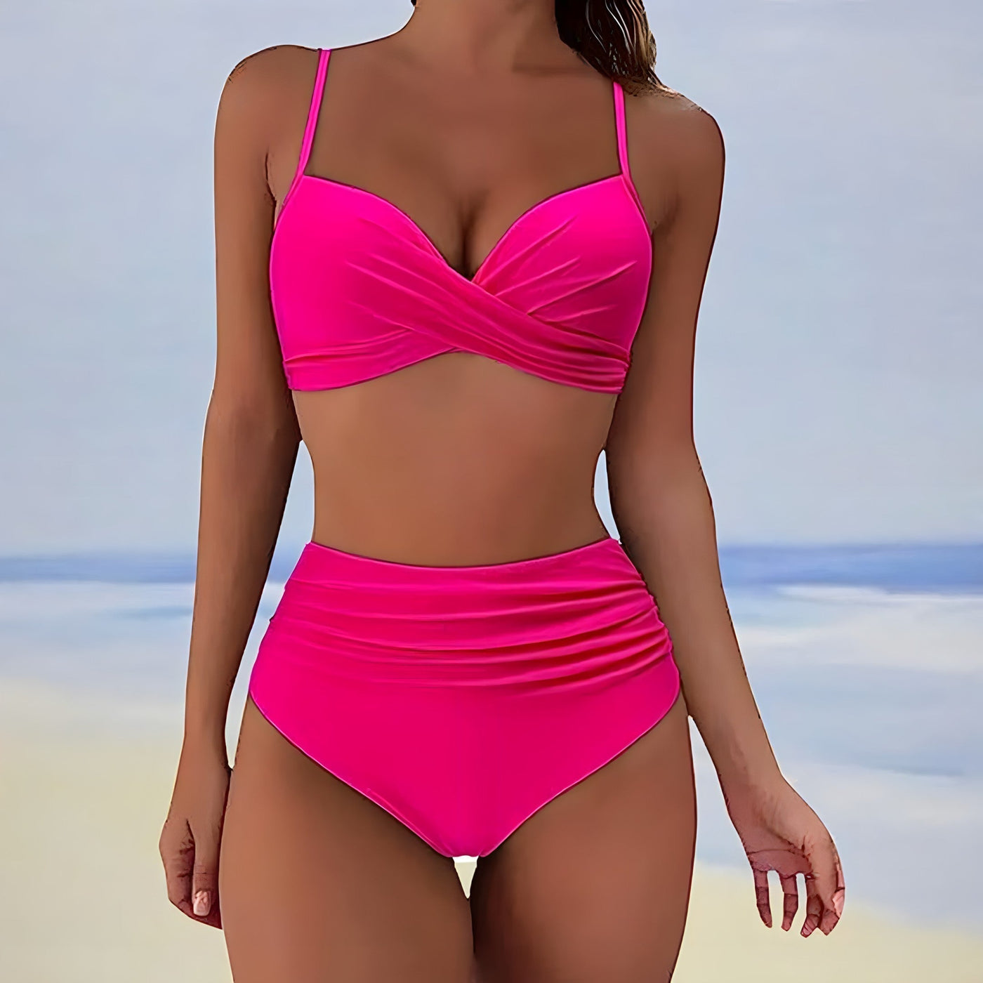 Verna® | Bikini taille haute élégant