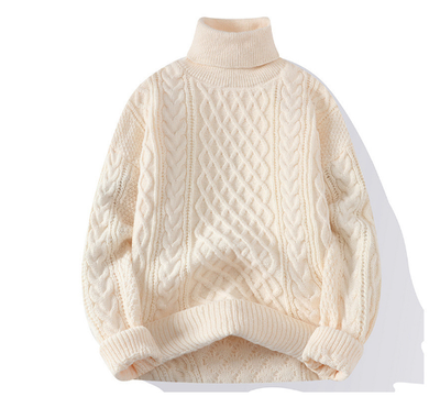Lytheris™ | Pull à col roulé torsadé vintage