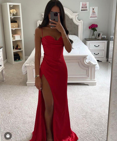 Alouette | Élégant Satiné Soirée Robe