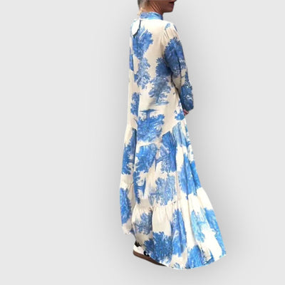 Mirone | Robe longue à fleurs
