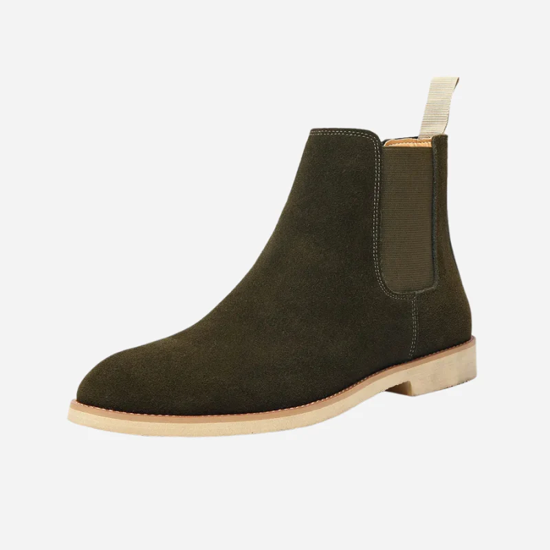 Botins Chelsea com elásticos laterais