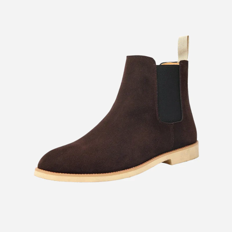 Botins Chelsea com elásticos laterais