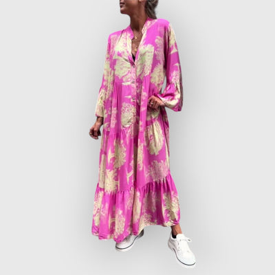 Mirone | Robe longue à fleurs
