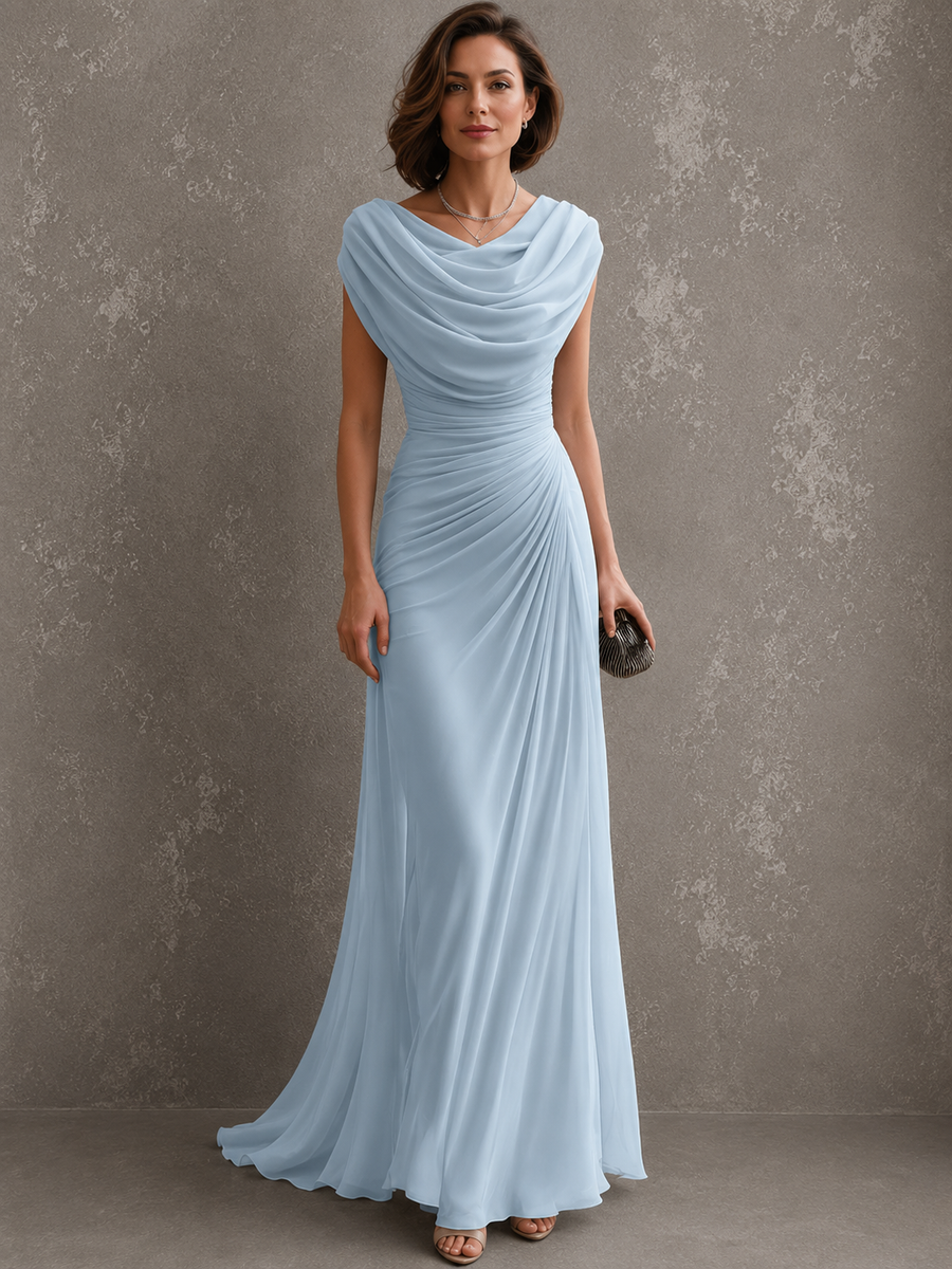 Robe Marceline beige — détail des manches courtes et épaulettes