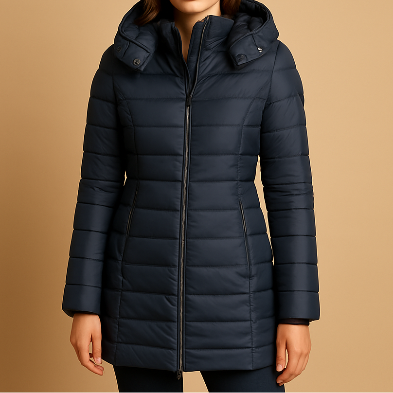 Manteau Matelassé Longueur Mi-Mollet