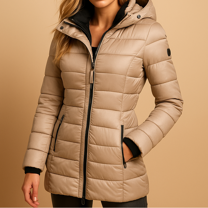 Manteau Matelassé Longueur Mi-Mollet