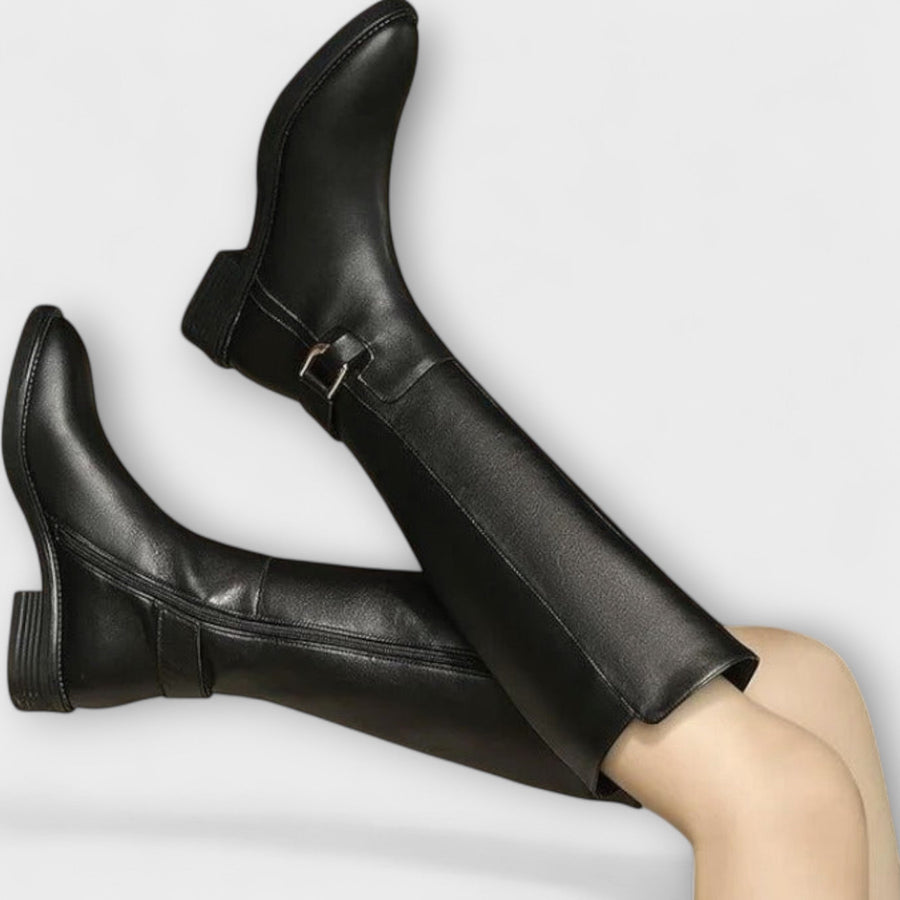 Bottes Genoux Élégantes et Confortables