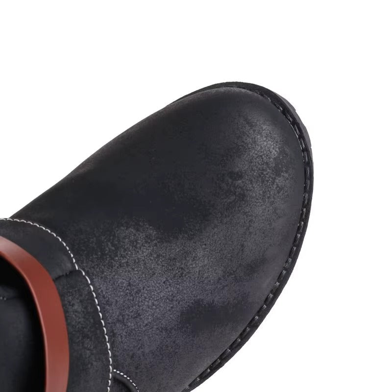 Bottes Mi-Mollet à Fermeture Éclair Latérale
