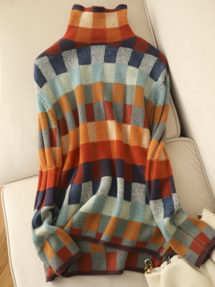 Pull Col Rond Coupe Ample Confort