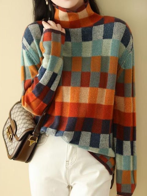Pull Col Rond Coupe Ample Confort