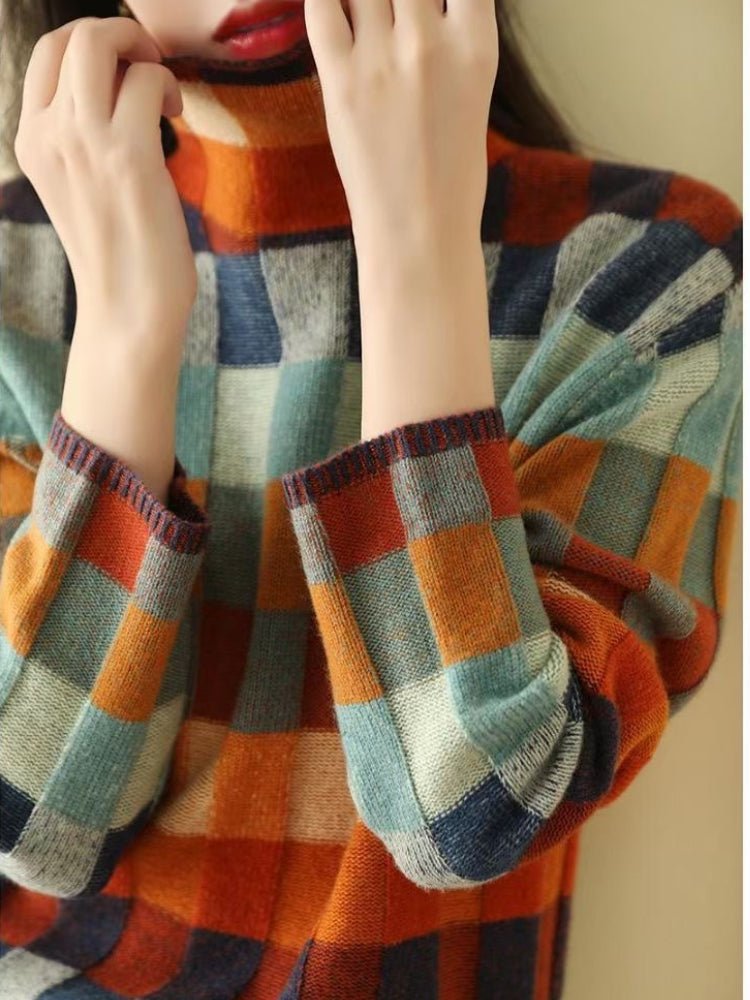 Pull Col Rond Coupe Ample Confort