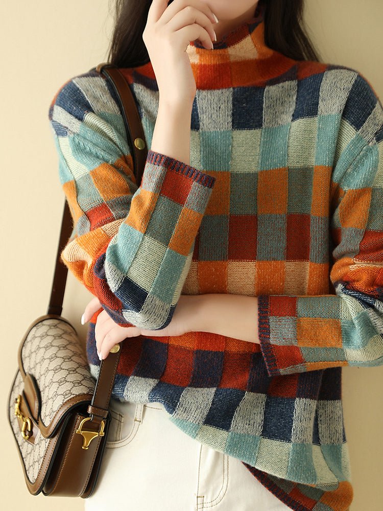 Pull Col Rond Coupe Ample Confort