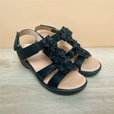 Sandales d'été pour femmes | Fleurs