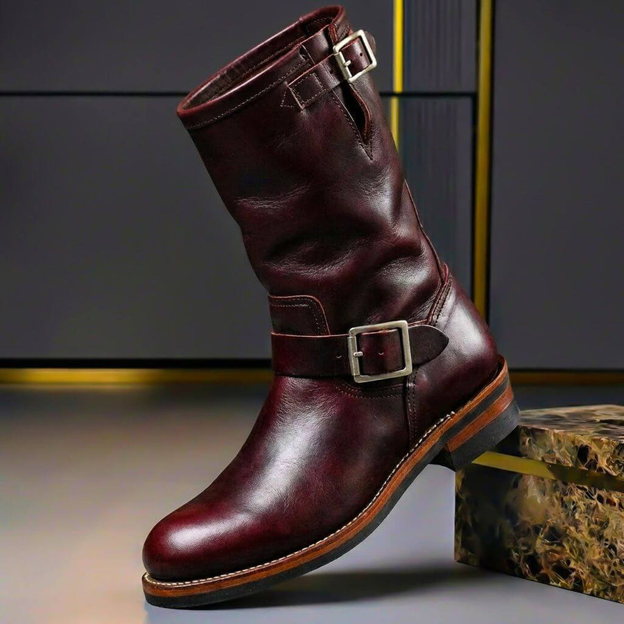 Bottes Rétro à Talon Bloc