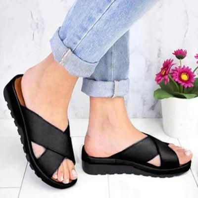 Margot® | Sandales élégantes et confortables avec talon compensé