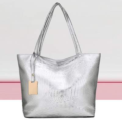 Isabella | Sac spacieux avec imprimé crocodile